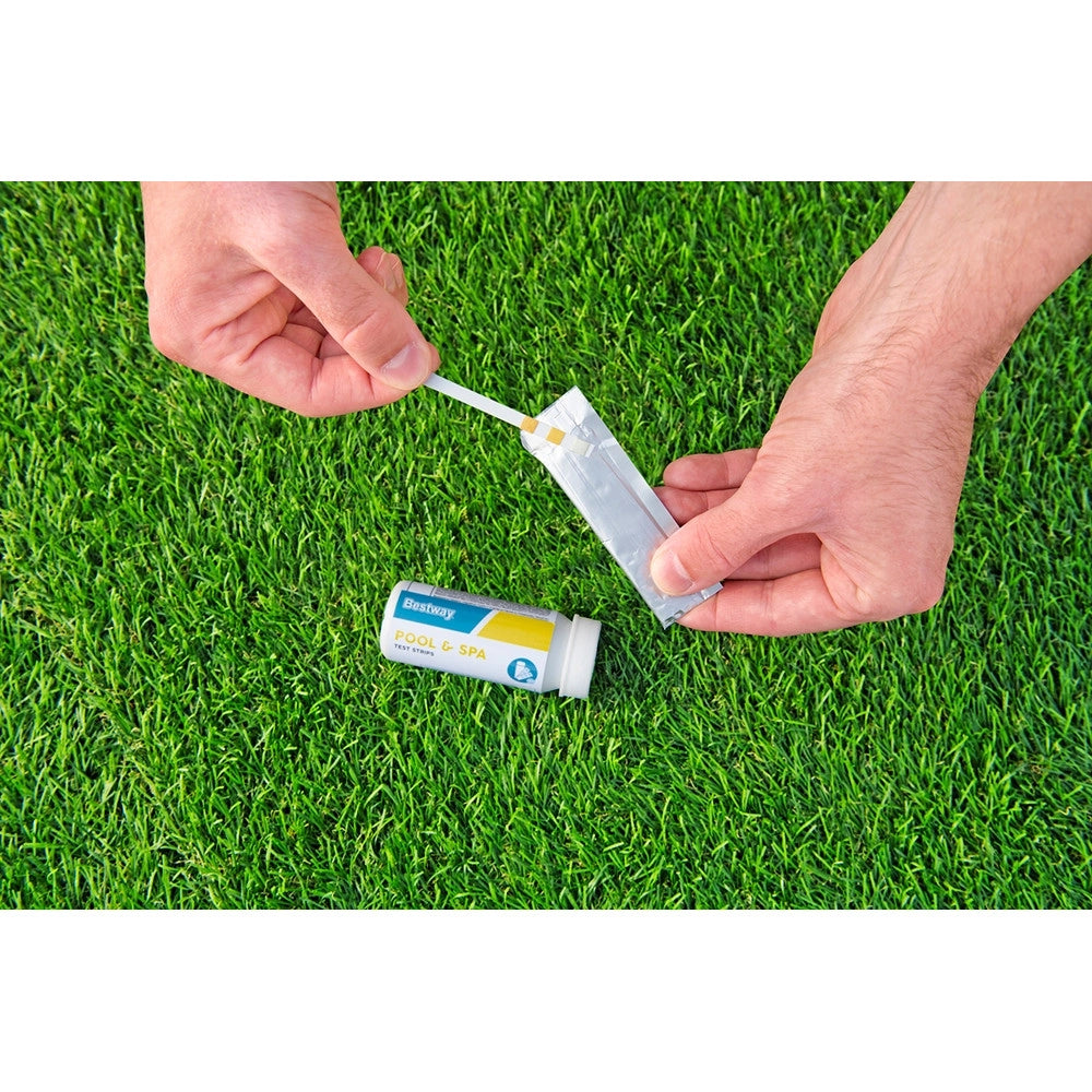 Trade Shop - Kit Completo Per Cura Manutenzione Accessori Pulizia Piscine Fuori Terra Fino A 396cm 58794 -