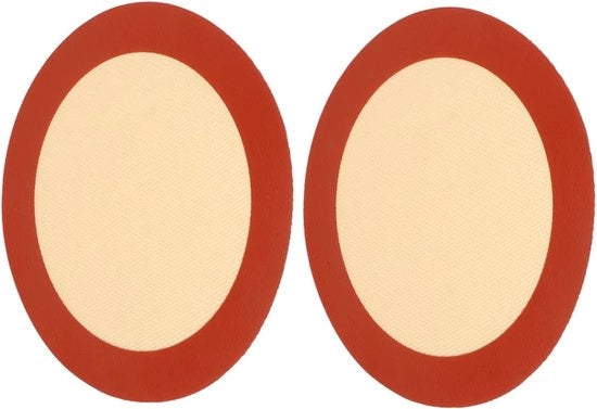 2 pezzi di mattonella in silicone per padelle e cottura - Mattonella non aderente rotonda