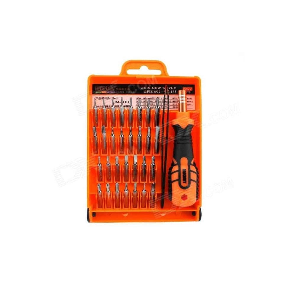 Trade Shop - Kit 32 Attrezzi Giraviti Pinzette Riparazione Smontaggio Hardwarejm-8100 -