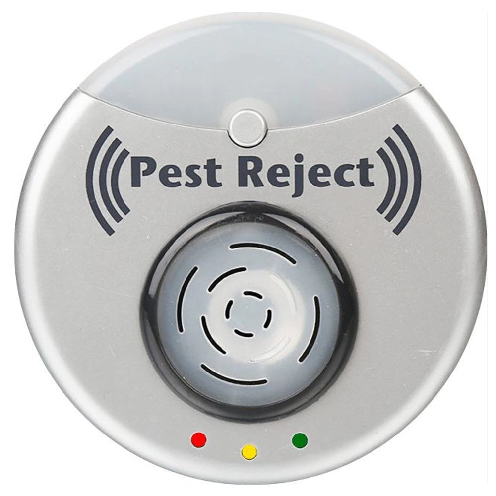 Trade Shop - Insetticida Repellente Elettrico Ad Ultrasuoni Scaccia Insetti Roditori Blatte -