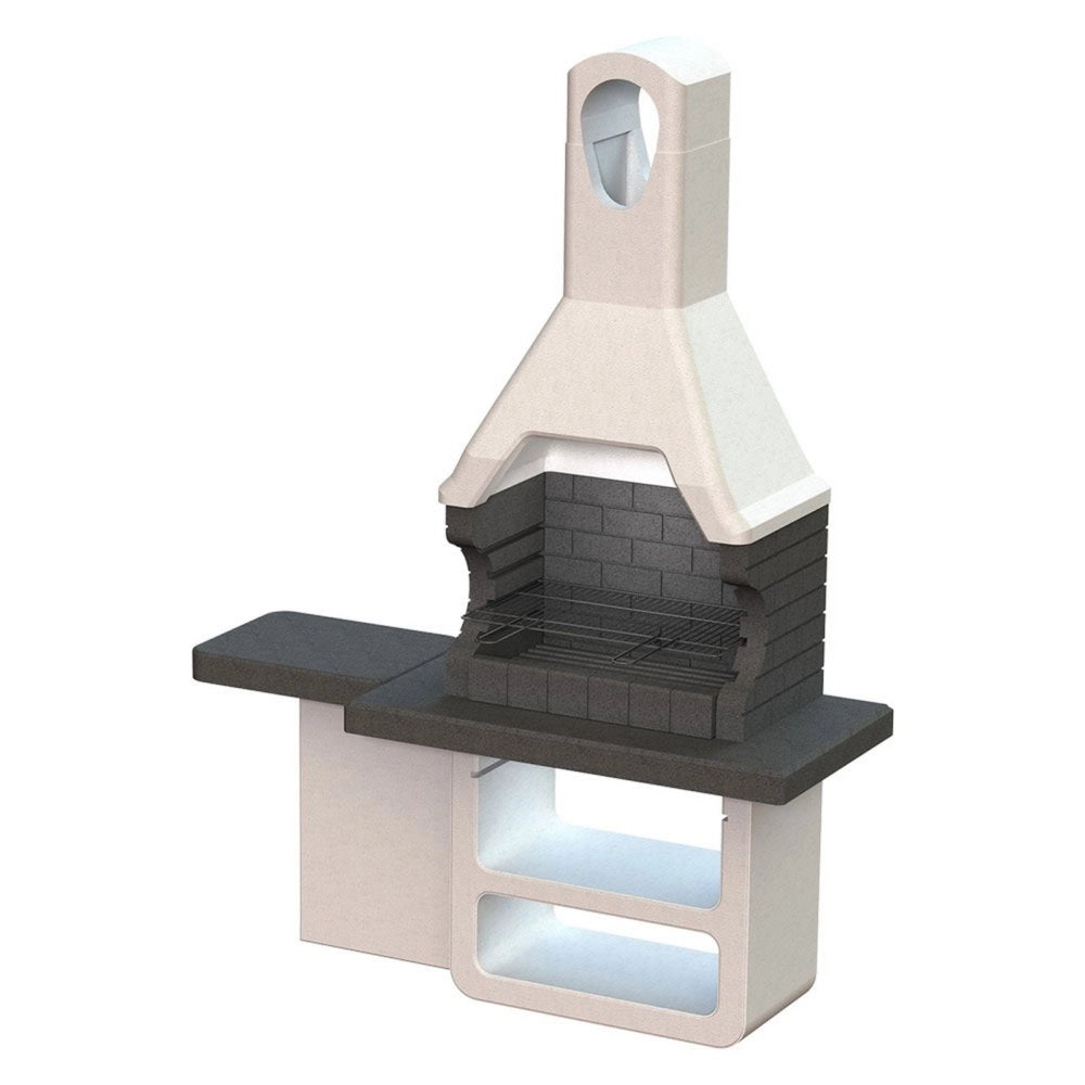 1pz barbecue muratura 'ulisse' 170 x 64 x h 232 cm cod:ferx.6129173nlm