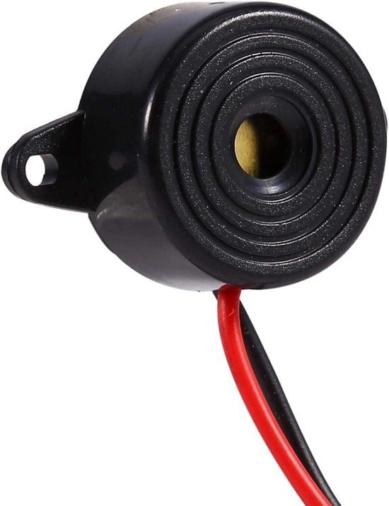 Buzzer elettronico a tono continuo ad alta decibellistica SFM-20B con lunghezza del cavo 120mm