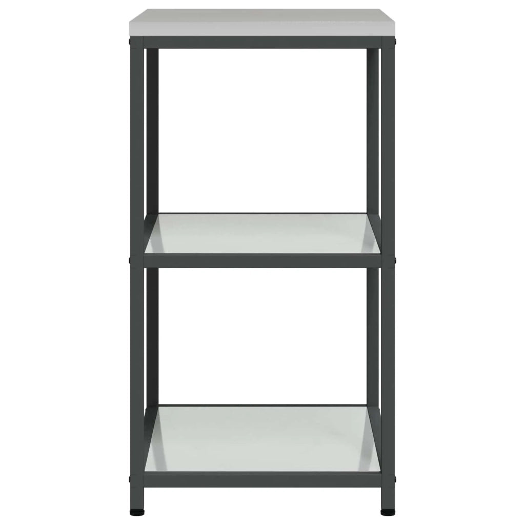 Stoccaggio in cucina Argento 60 x 50 x 92 cm Acciaio 874966