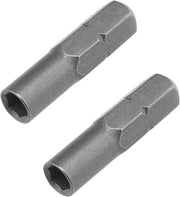 Set di Adattatori per Bit per Schroevendraaier Elettrico per Lavori Precisi - 6,35mm a 4mm - Inclusi 2 Pezzi di Adattatore