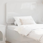 Testiera-Testata-Testiera Decorativa Bianco Lucido 75 cm Legno multistrato 475067