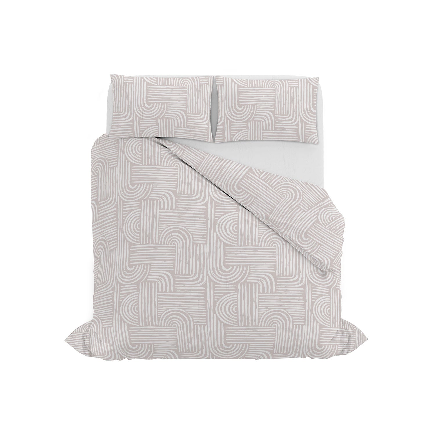 Copripiumino Matrimoniale con Stampa sul Sacco e Federe Linea Ida Diana