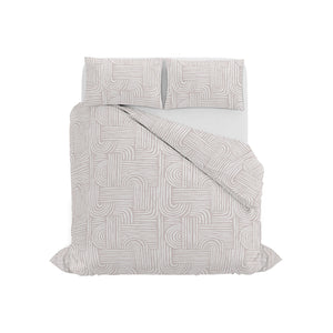 Copripiumino Matrimoniale con Stampa sul Sacco e Federe Linea Ida Diana