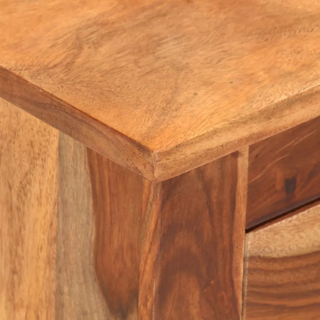 Comodino 40x30x50 cm in Legno Massello di Sheesham cod mxl 30691