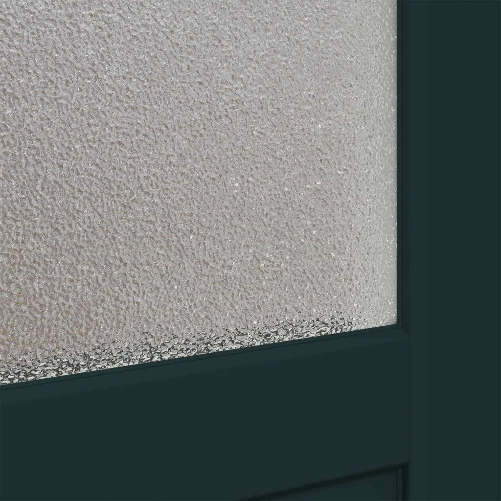 Porta d'ingresso laterale Antracite 88 x 198 cm PVC 3445754