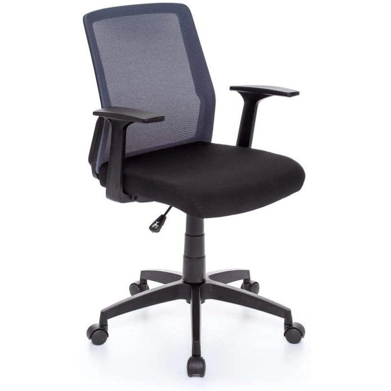 Sediaregolabile da ufficio grigia cm 55 x 58 x 87 -97 h