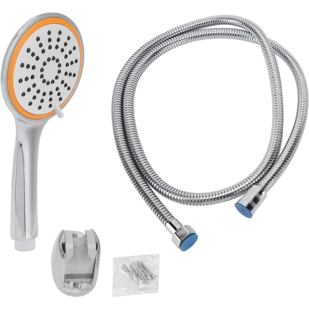 Trade Shop - Soffionee Doccia Universale Anticalcare Con 3 Funzioni Fissaggio A Parete Muro -