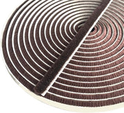 Borsetti autoadesivi per porte scorrevoli, dimensioni 10m (L) x 9mm (B) x 15mm (D)