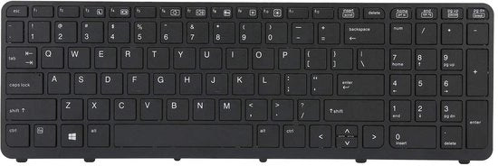 Tastiera di Ricambio Stilizzata con Suono Tipico - Tastiera Laptop - Adatta per ZBOOK 15 G1/G2 17 G1/G2 US - Dimensione Compatta - Materiale ABS - Duraturo e Resistente - Tastiera Laptop