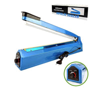 Sigillatrice a Impulso 400mm BIOVIRA – Termosaldatrice Sacchetti PP/PE, Barra 40 cm, Chiudi Buste per Alimenti/Freezer e Imballaggio