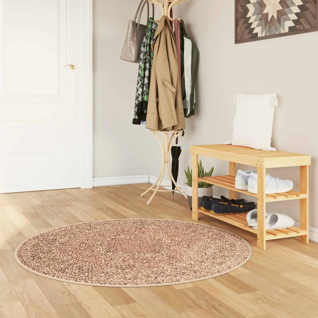 Runner Tappeto MARSA Giallo 120 x 120 cm Poliestere e PVC 42023233