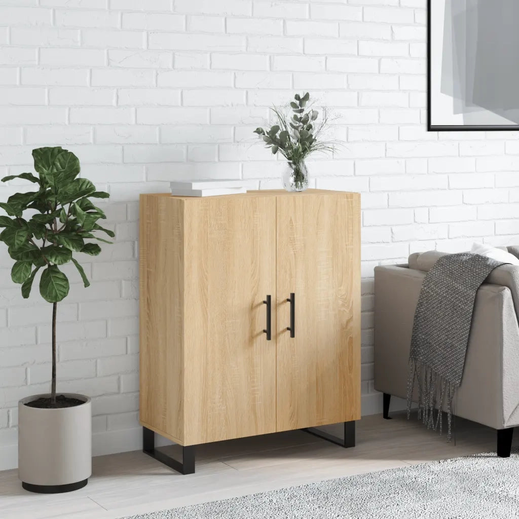 Credenza Rovere Sonoma 69,5x34x90 cm in Legno Multistrato 827751