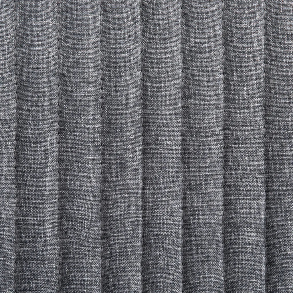 Sedie da Pranzo 6 pz Grigio Scuro in Tessuto 277097