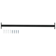 Barra di Sicurezza Regolabile per Finestra Nero 710 -1200 mm