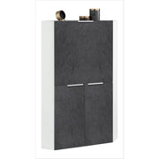 Scrivania a Scomparsa con ribalta e ante battenti 70x57x140cm - POSEIDON