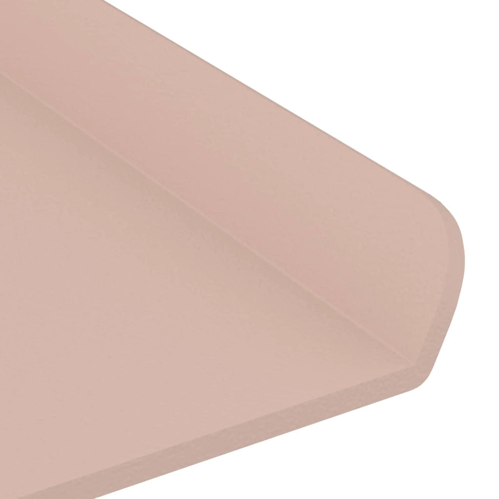 Mensola sospesa 2 pcs Rosa 60 x 8,5 x 2,5 cm Acciaio 8003962