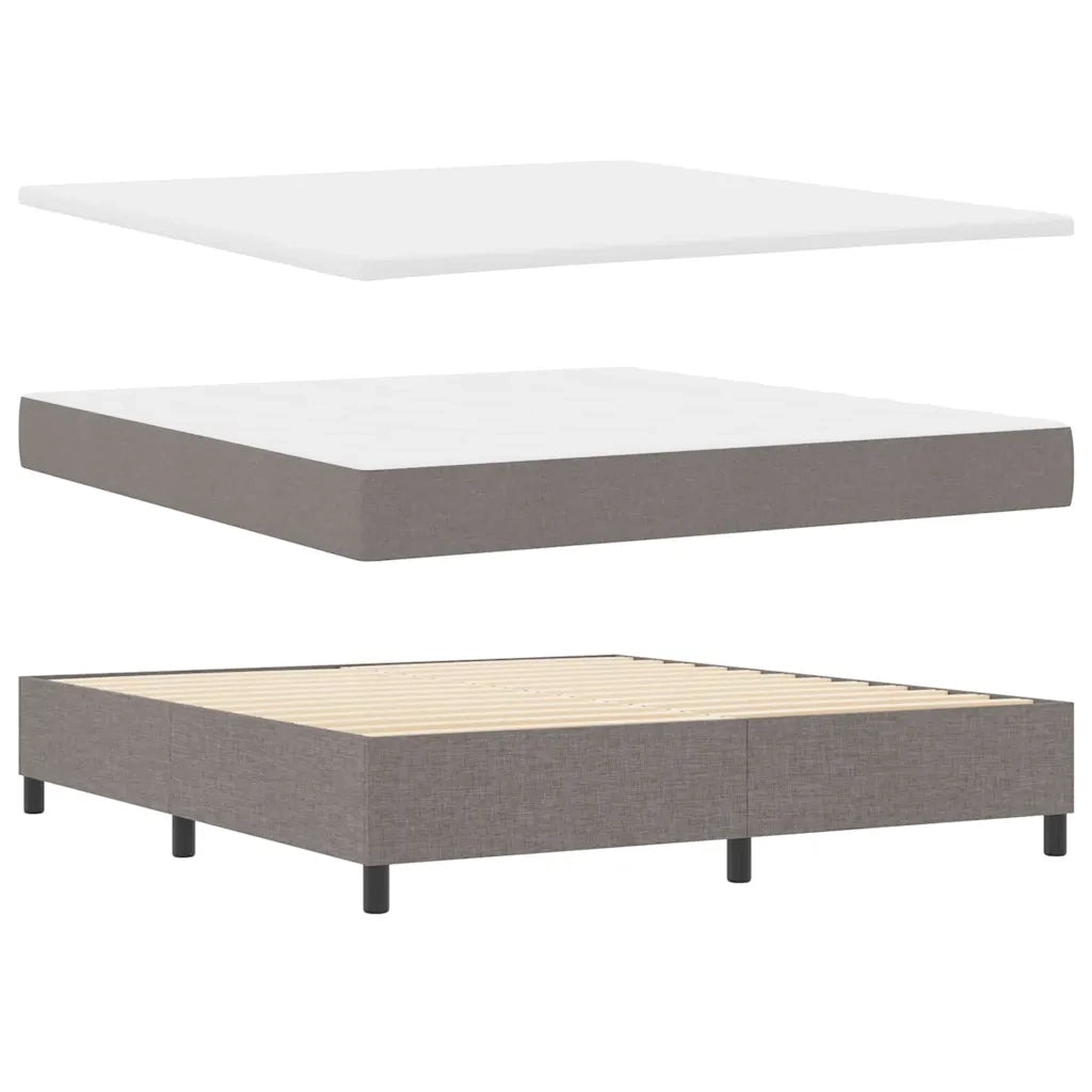 Letto a molle con testiera Talpa 180 x 200 cm Tessuto 3344167