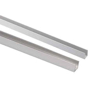 PROFILO PER RIVESTIMENTI TIPO 'U' 10x15x1 mm - lucido - barra 2 mt - 10 metrilineari- ARCANSAS
