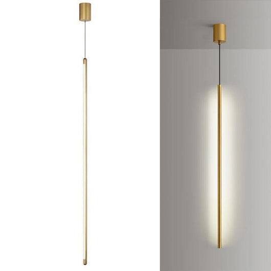Lampada Da Soffitto Led App1414-c Gold 100cm
