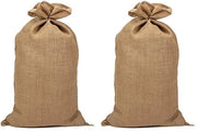 Borsa di juta naturale 55 x 2 x 95 cm (confezione da 2)