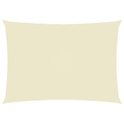 Vela ombreggiante/ombrellone rettangolare in tessuto Oxford 3 x 4,5 m crema 02_0009672