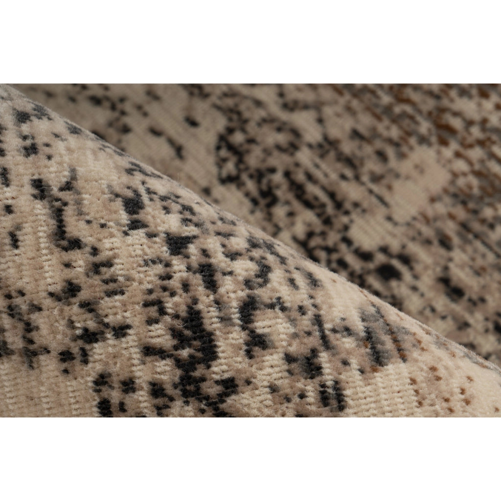 Tappeto Charin 200 Beige in Polypropylene Effetto Vintage