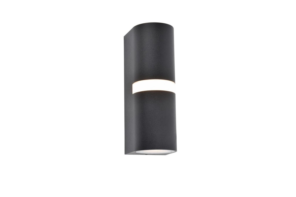 Applique esterna MIKA 1xGU10 nera alluminio IP54 Lutec