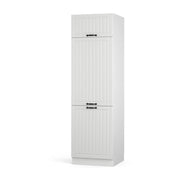 Vicco Armadio frigorifero Bianco casa di campagna 60 cm