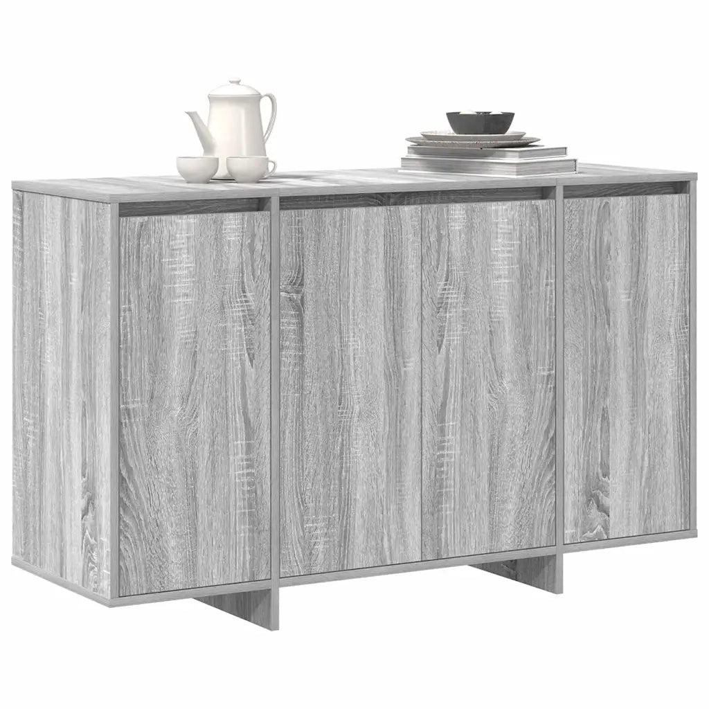 Credenza-Buffet-Armadio da cucina Grigio sonoma 120 x 41 x 75 cm Legno multistrato 647818