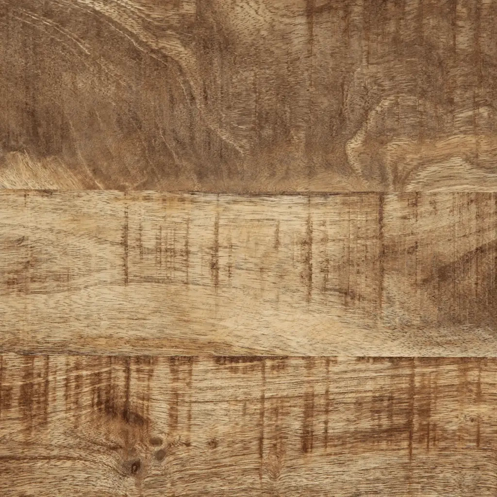 Tavolino da Salotto 50x50x38 cm Legno Massello di Mango Grezzo 4102721