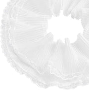 Decorazione per Abiti - 10 m - Ruches in Poliestere - Bordo con Foro - Ornamento per Abiti - Confezione Regalo - Progetti Creativi - Lint per Decorazione