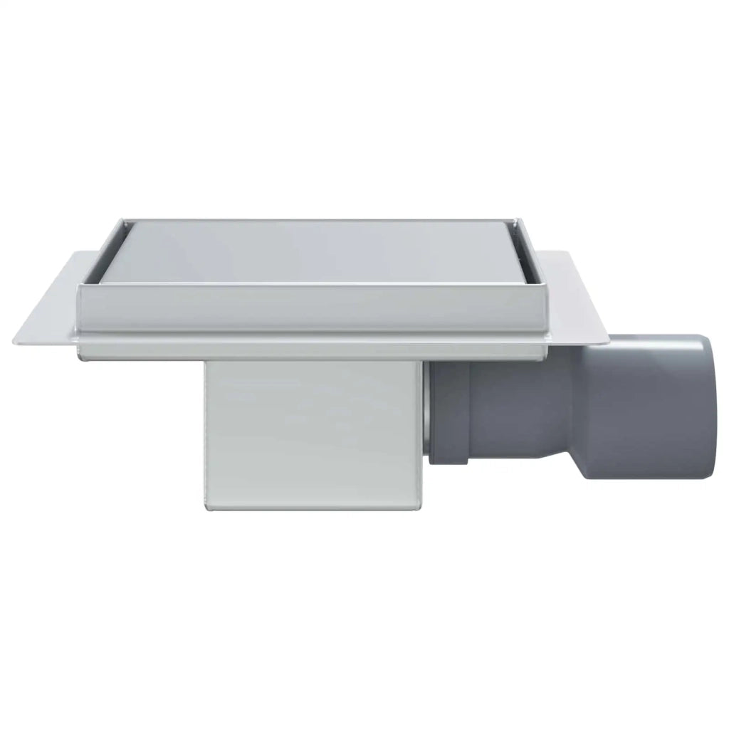 Drenaggio doccia 2 in 1 Argento 15 x 15 cm Acciaio Inox 304 42015932