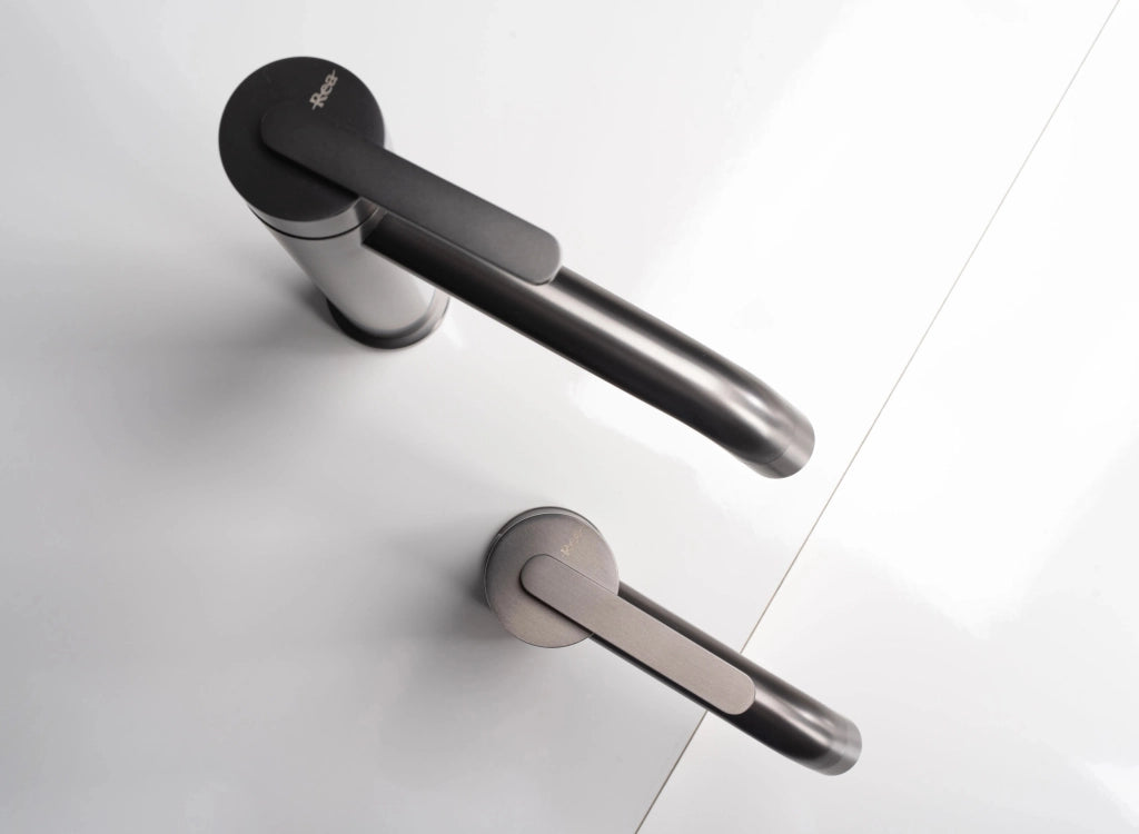 Rubinetto Da Bagno Rea Ontario Gun Grey