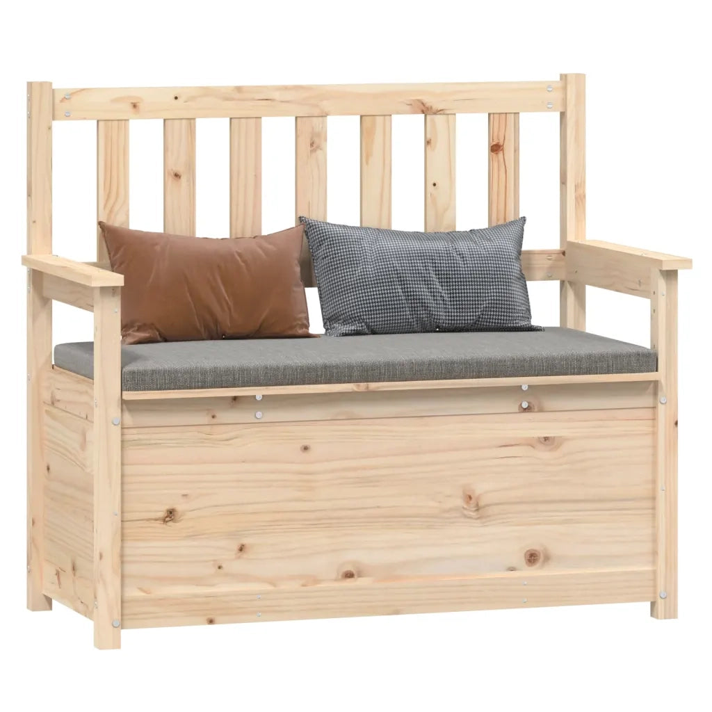 Panca 112,5x51,5x96,5 cm in Legno Massello di Pino cod mxl 68071