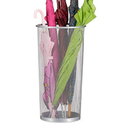 Trade Shop - Porta Ombrelli Fatigati Cestino Traforato In Metallo Per Casa E Ufficio 27x50 Cm -