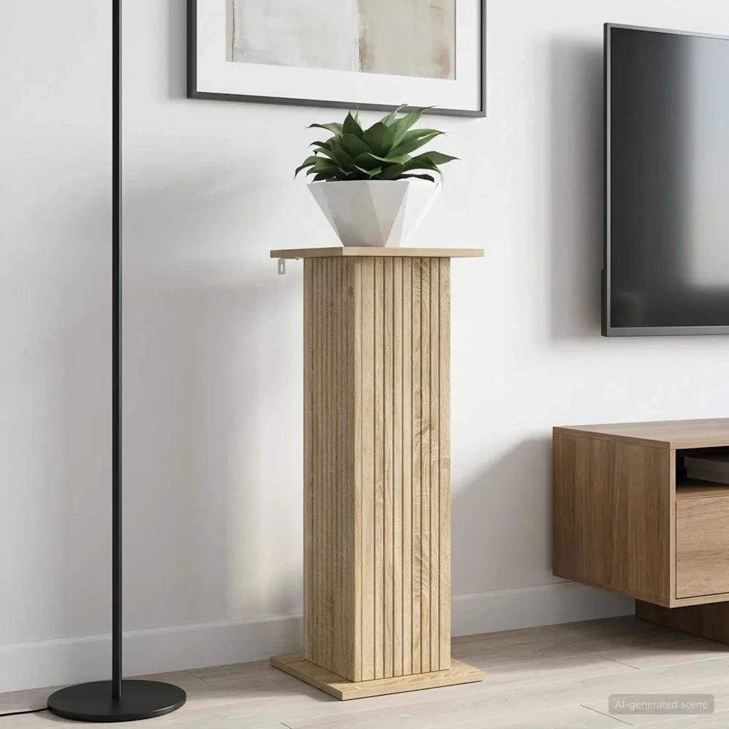 Supporto per piante Rovere Sonoma 30,5 x 30 x 80,5 cm