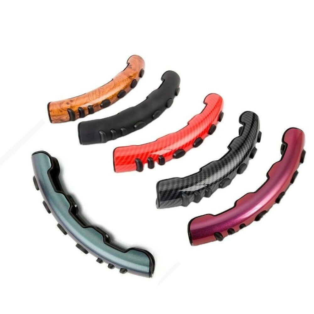 Trade Shop - Set 2 Coprivolante Auto Sportivo Universale In Fibra Abs Copertura Anti Scivolo -