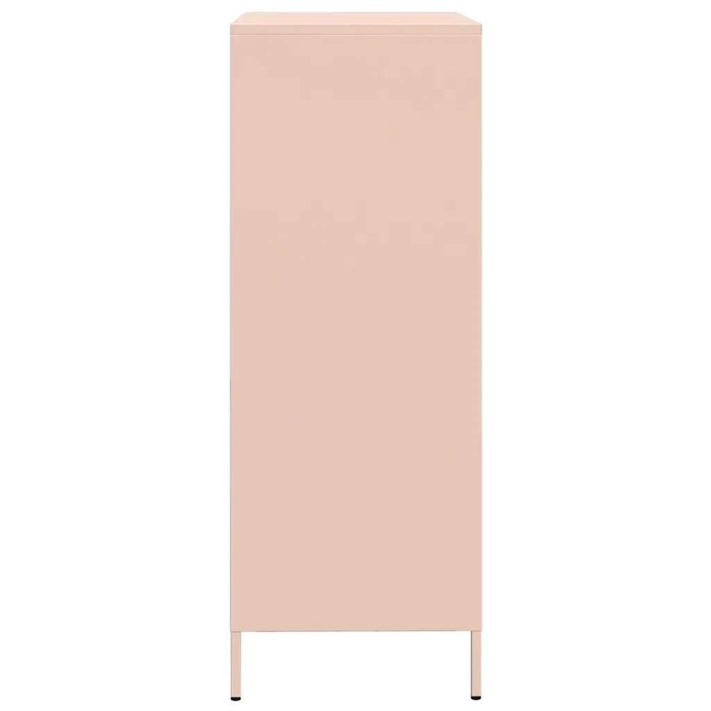 Credenza Rosa 68x39x101,5 cm in Acciaio 851221