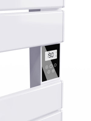 Scaldasalviette elettrico senza liquidi 500W H.101xL60cm HANAE bianco