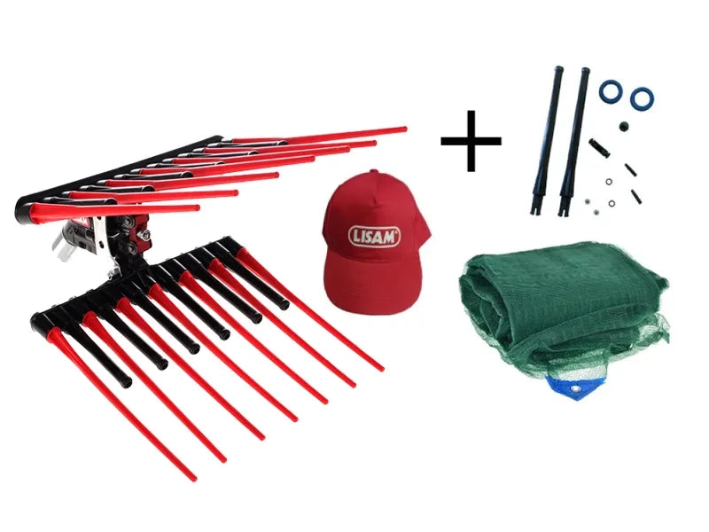 Abbacchiatore Lisam MG Turbo Evo con astine intercambiabili