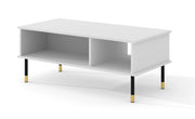 TAVOLINO SHERWOOD 110x55 BIANCO OPACO