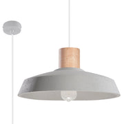 Lampada a sospensione in cemento TALMA E27 40 cm Pure Lume