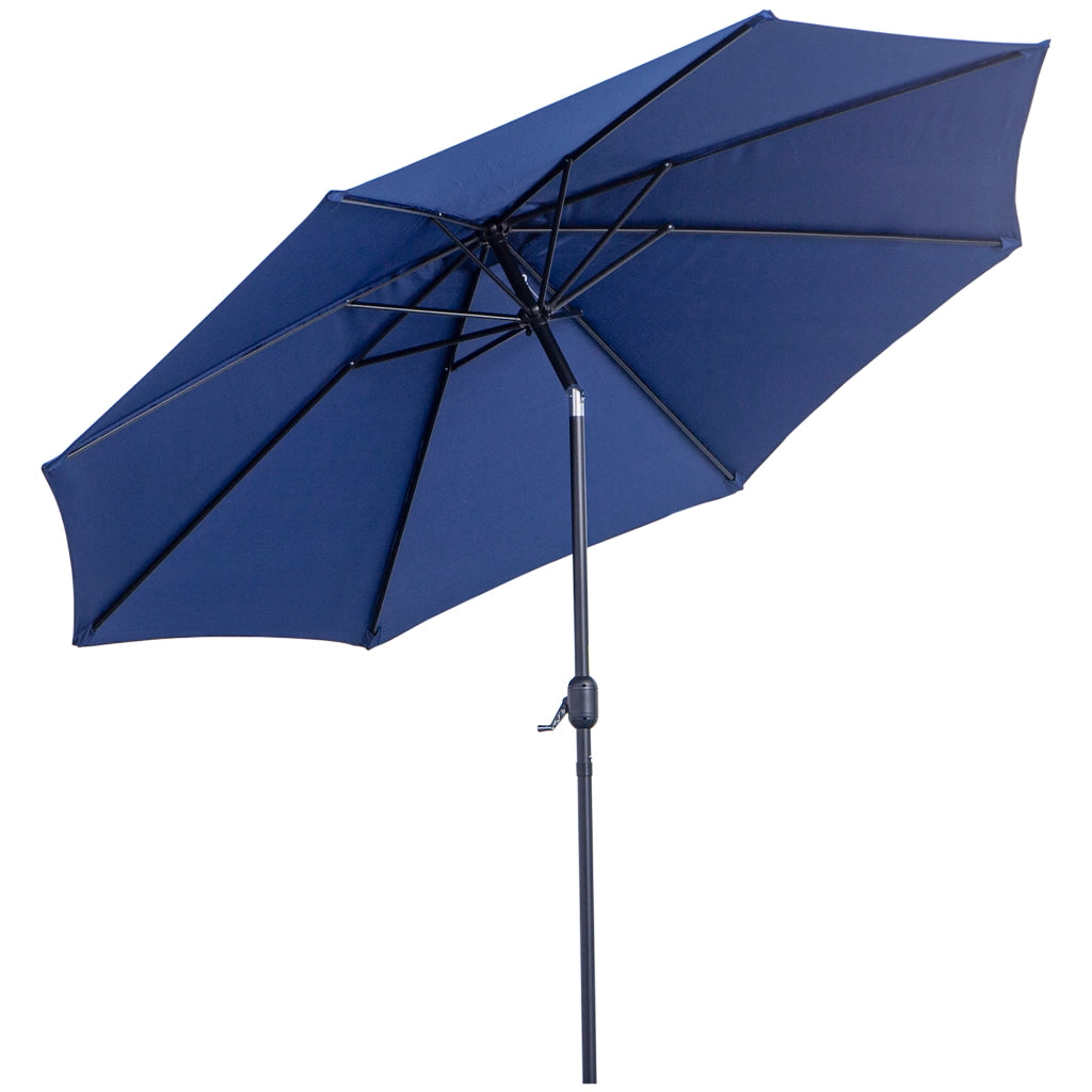 Ombrellone da giardino ¨C Zephmum ¨C Blu ?295x250cm