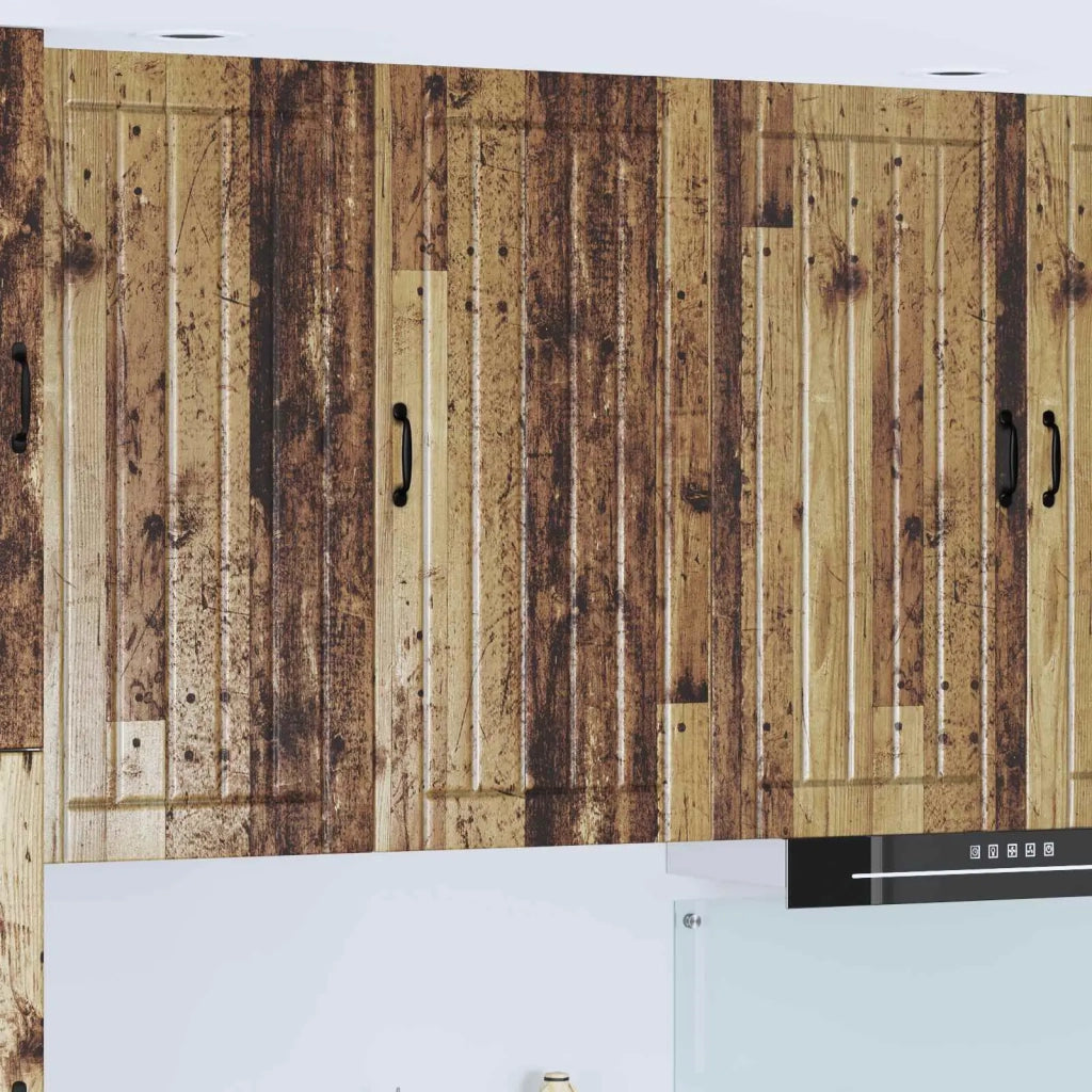 Armadietto a muro LUCCA Legno antico 50 x 31 x 100 cm