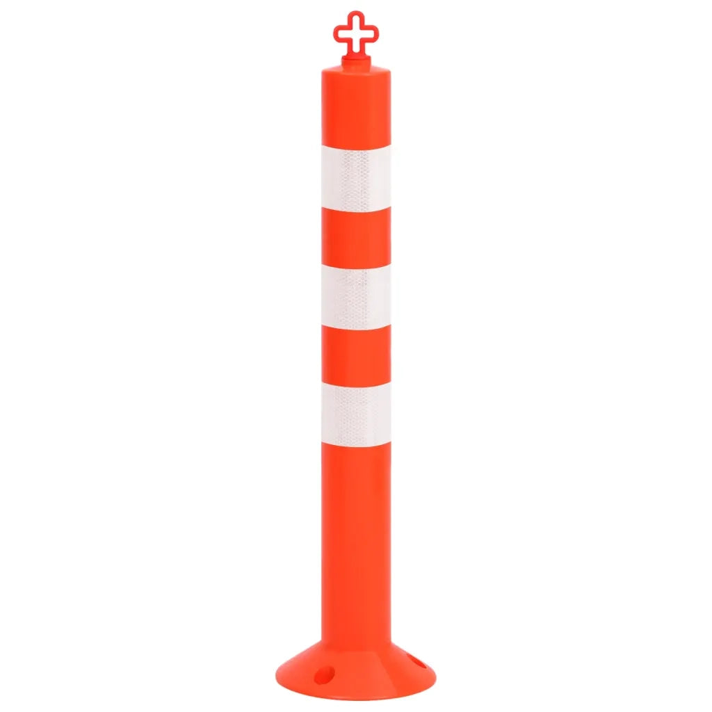 Dissuasori Traffico con Catena 4 pz 75 cm in PE 150963