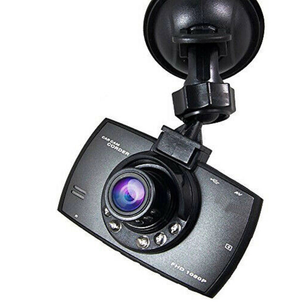 Trade Shop - Telecamera Per Auto Full Hd Dvr Car Video Camera Visione Notturna Lcd 2,4'' 6 Led -
